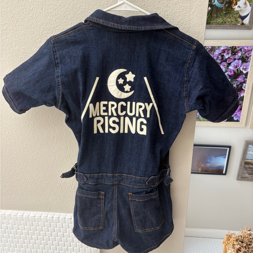 Mercury Rising Denim Romper